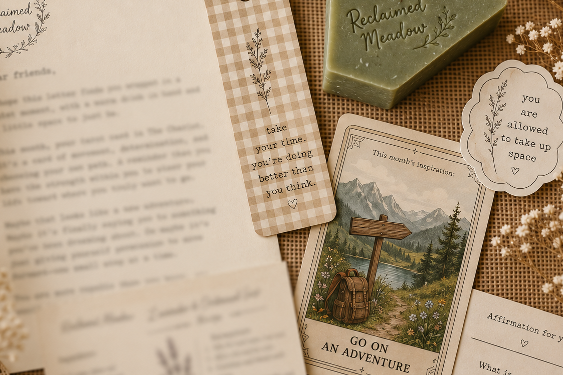 LETTERS FROM THE MEADOW SUBSCRIPTION; Snail Mail Gift Club with Surprise